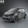 Skoda Citigo 5-door with HQ Interior 2013 3d model