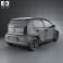 Skoda Citigo 5-door with HQ Interior 2013 3d model