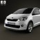 Skoda Citigo 5-door with HQ Interior 2013 3d model