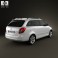 Skoda Fabia Combi Greenline 2011 3d model