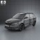 Skoda Fabia Combi Greenline 2011 3d model