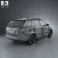 Skoda Fabia Combi Greenline 2011 3d model