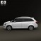 Skoda Fabia Combi Greenline 2011 3d model