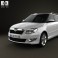 Skoda Fabia Combi Greenline 2011 3d model