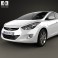 Hyundai Elantra (i35) Sedan 2012 3d model