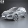Hyundai Santa Fe Sport 2013 3d model
