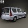 Lada Largus 2012 3d model