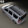 Lada Largus 2012 3d model