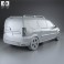 Lada Largus 2012 3d model