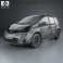 Nissan Note 2009 3d model