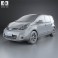 Nissan Note 2009 3d model