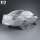 Lada Granta sedan 2012 3d model