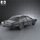 Aston Martin Lagonda 1985 3d model