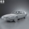 Aston Martin Lagonda 1985 3d model
