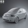 Audi A2 2005 3d model