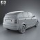 Audi A2 2005 3d model