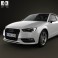 Audi A3 Hatchback 3-door 2013 3d model