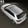 Audi A3 Hatchback 3-door 2013 3d model