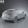 Audi A3 Hatchback 3-door 2013 3d model