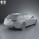 Audi RS4 Avant 2013 3d model