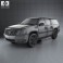 Cadillac Escalade ESV 2011 3d model