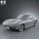 Chevrolet Corvette Sting Ray (C2) 1965 3d model