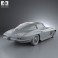 Chevrolet Corvette Sting Ray (C2) 1965 3d model