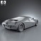 Ford GT90 1995 3d model