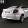 Honda Civic Sedan 2012 3d model