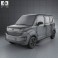 Kia Ray 2012 3d model
