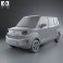 Kia Ray 2012 3d model