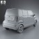 Kia Ray 2012 3d model