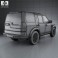 Land Rover Discovery 4 (LR4) 2012 3d model
