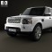 Land Rover Discovery 4 (LR4) 2012 3d model
