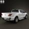 Mazda BT-50 Crew Cab 2012 3d model