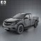 Mazda BT-50 Crew Cab 2012 3d model