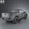 Mazda BT-50 Crew Cab 2012 3d model