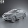 Mazda BT-50 Dual Cab 2012 3d model
