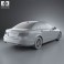 Mercedes-Benz E63 AMG (W212) sedan 2010 3d model