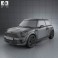Mini One Hardtop 2011 3d model