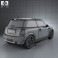 Mini One Hardtop 2011 3d model