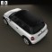 Mini One Hardtop 2011 3d model