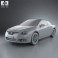 Nissan Altima coupe 2012 3d model