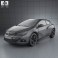 Opel Astra GTC 2012 3d model