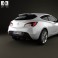 Opel Astra GTC 2012 3d model