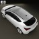 Opel Astra GTC 2012 3d model