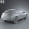 Opel Astra GTC 2012 3d model
