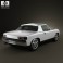 Porsche 914 1972 3d model