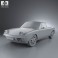 Porsche 914 1972 3d model