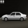 Renault 19 Sedan 1988 3d model